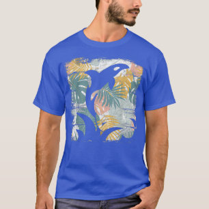 Camiseta Padrão da Natureza Tropical Férias Exóticas de Ver
