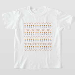 Camiseta Padrão da ventoinha da risca de pré-disquete