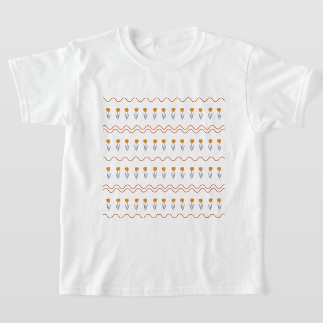 Camiseta Padrão da ventoinha da risca de pré-disquete (Postura )