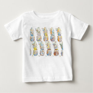Camiseta Padrão de abacaxi