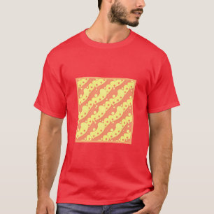 Camiseta Padrão de Abstração Colorida Espantoso