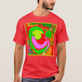 Camiseta Padrão de Abstrato aleatório