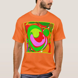 Camiseta Padrão de Abstrato aleatório