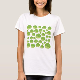 Camiseta Padrão de alface