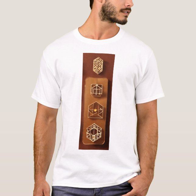 Camiseta Padrão de arte deco (Frente)