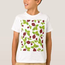 Camiseta Padrão de beterraba