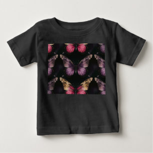 Camiseta Padrão de borboleta entorpecente