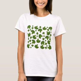Camiseta Padrão de brócolis