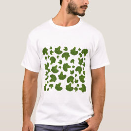 Camiseta Padrão de brócolis