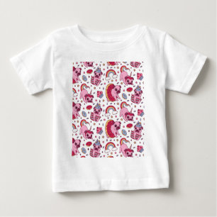 Camiseta Padrão de cachorro fofo para amantes de cães