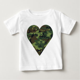 Camiseta Padrão de Camuflagem Verde, Padrão Militar, Exérci