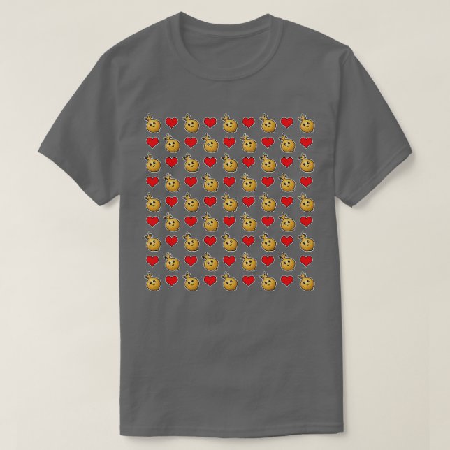 Camiseta Padrão de Cebola (Frente do Design)