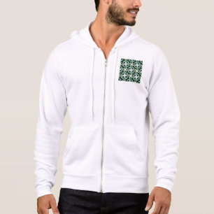 Camiseta Padrão de Círculos Geométricos Retrô