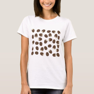 Camiseta Padrão de Coco