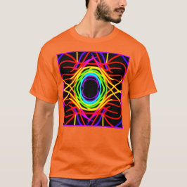Camiseta Padrão de cor dinâmica