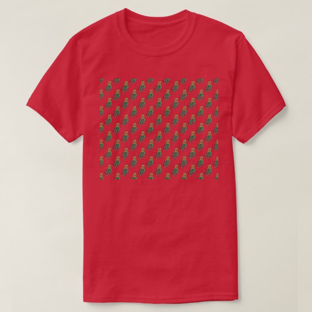 Camiseta Padrão de driver de polvo (Frente do Design)