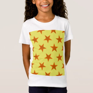 Camiseta Padrão de estrelas de ouro 4