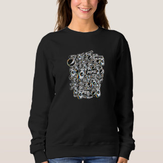 Camiseta Padrão de Falha da Pepsi Feminina