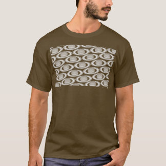 Camiseta Padrão de falha de saturno minimalístico - invasão