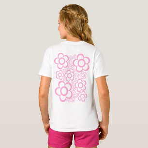 Camiseta Padrão de Flores – Design Floral para Amantes da N