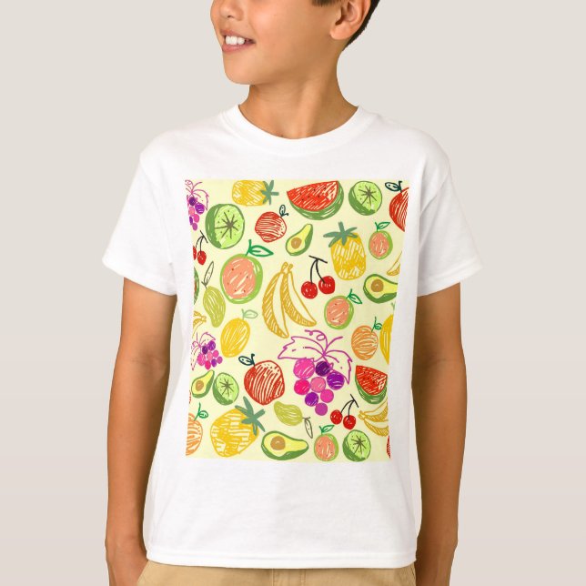 Camiseta Padrão de Fruidade (Frente)