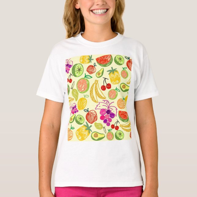 Camiseta Padrão de Fruidade (Frente)