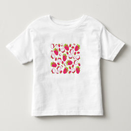 Camiseta Padrão de Fruta do dragão
