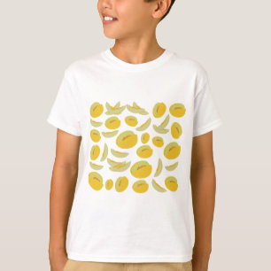 Camiseta Padrão de Fruta dos Melões de Honeydew