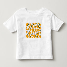 Camiseta Padrão de Fruta Mango Summer