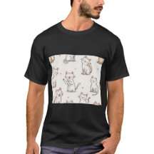 Padrão de gatos brincalhões