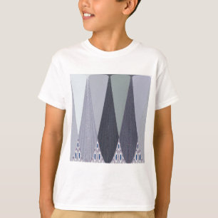 Camiseta Padrão de Geometria Tribal