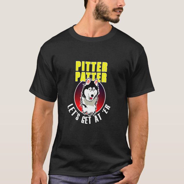 Camiseta Padrão de german shepherd (Frente)