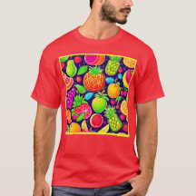 Padrão de Intermitência de Fruta Neon