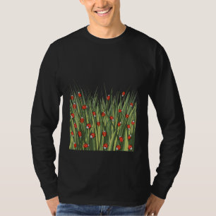 Camiseta Padrão de Joaninha