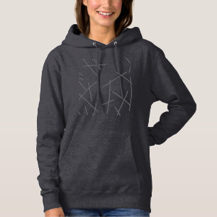 Camiseta Padrão de linha gráfica moderno, simples e confuso