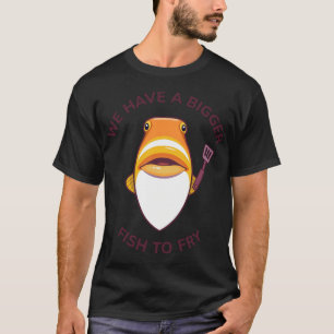 Camiseta padrão de peixe Betta