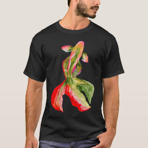 Camiseta Padrão de peixe-palhaço de água salgada laranja mi