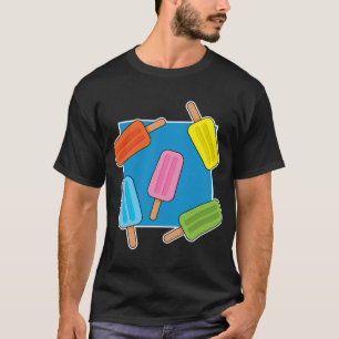 Camiseta Padrão de picles coloridos