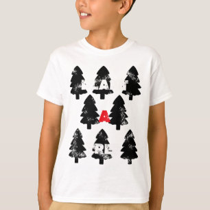 Camiseta Padrão de plantar uma árvore