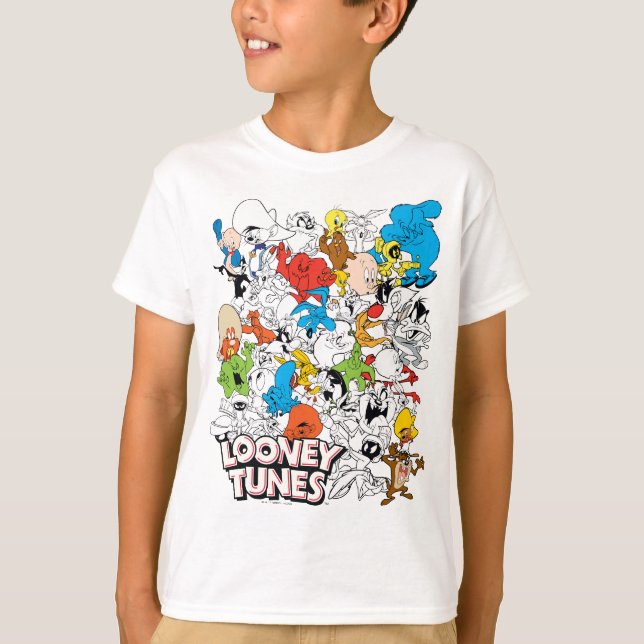Camiseta PADRÃO DE Pop de Cores DO LOONEY TUNES™ (Frente)