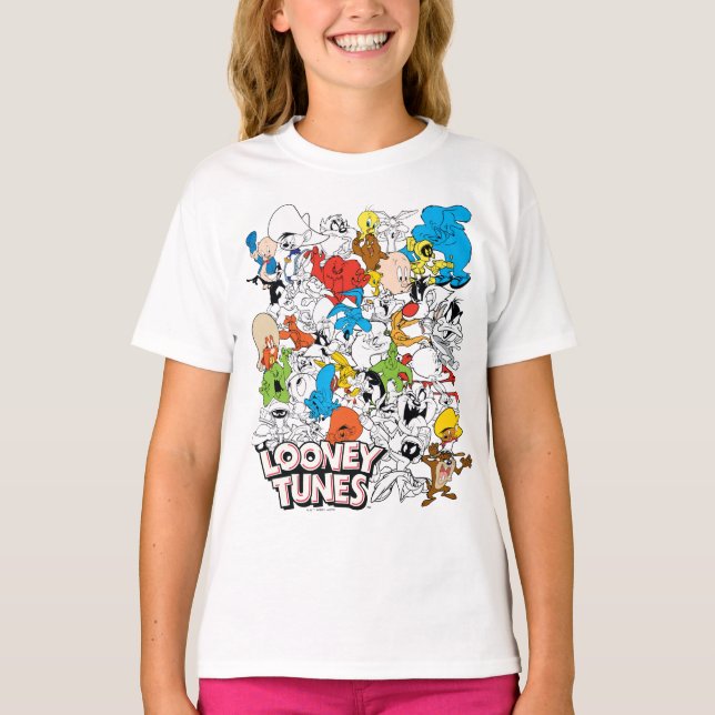 Camiseta PADRÃO DE Pop de Cores DO LOONEY TUNES™ (Frente)