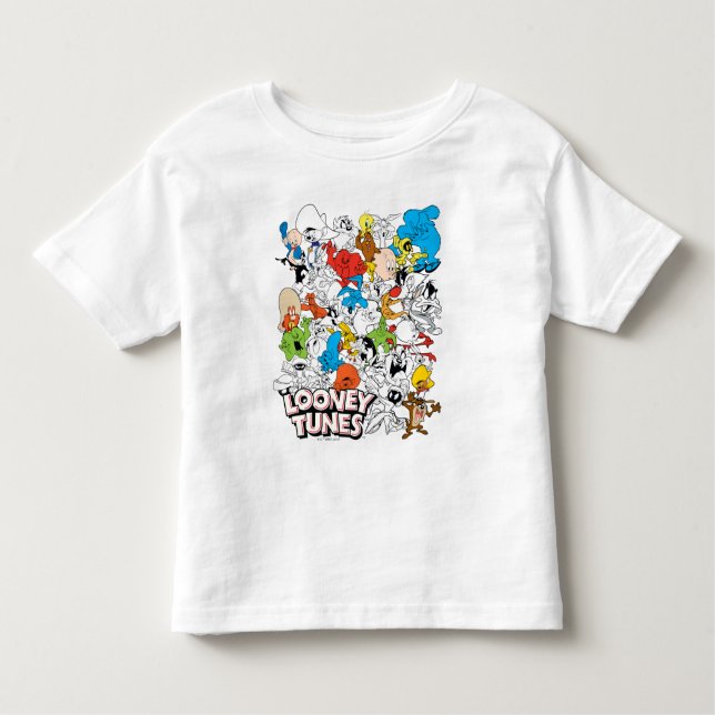 Camiseta PADRÃO DE Pop de Cores DO LOONEY TUNES™ (Frente)