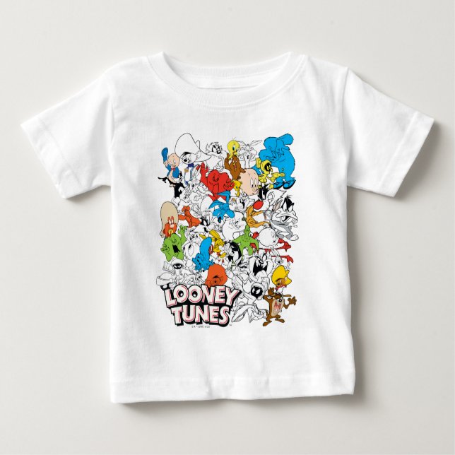 Camiseta PADRÃO DE Pop de Cores DO LOONEY TUNES™ (Frente)