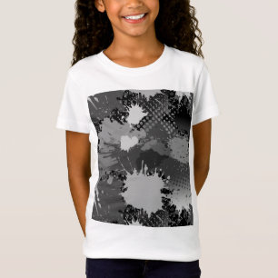 Camiseta Padrão de respingo de tinta 2
