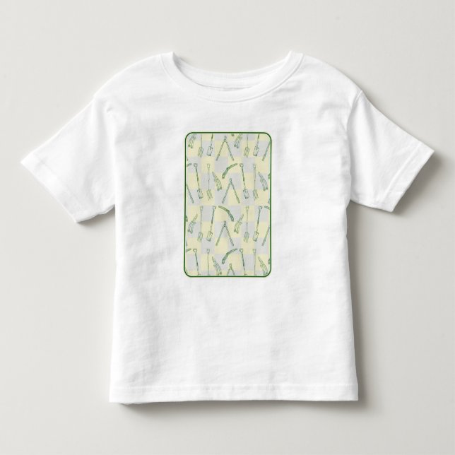 Camiseta Padrão de rotação da paisagem (Frente)