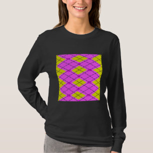 Camiseta Padrão De Tecido De Aquarela De Nirvanna Por Metas