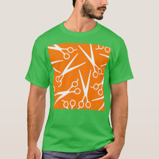 Camiseta Padrão de tesoura grande 1 Versão de Cheio grande