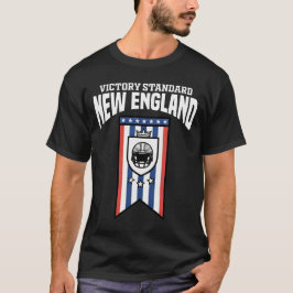 CAMISETA PADRÃO DE VITÓRIA DA NOVA INGLATERRA - FUTEBOL AME