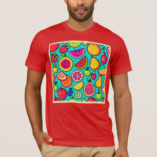 Camiseta Padrão Delícia Frutada