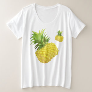 Camiseta Padrão do abacaxi